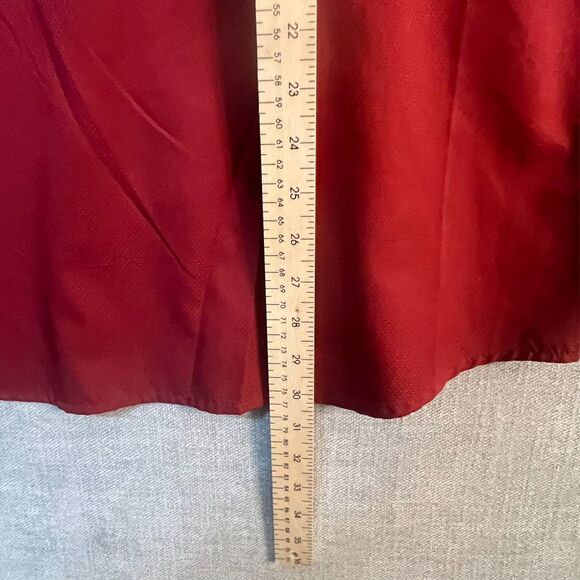 Field & Stream Shirt Men’s M Red Long Snap Sleeve Red Smart Cool Fishing Outdoor - Picture 9 of 10